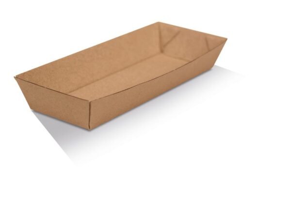 Open Tray Box Hot Dog Open Tray Brown Kraft – 600Pcs Per Box – Shine and Seal ...