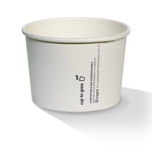 Paper Cup 8oz Plain - 1000Pcs Per Box
