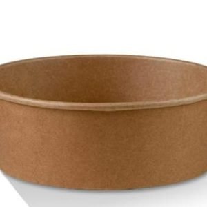 Kraft Salad Bowl 25oz /750ml brown - 300 Pcs Per Box