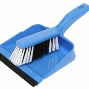 EDCO Dustpan and Brush Set - Blue
