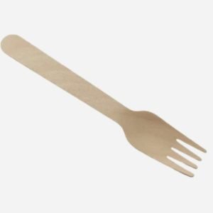 Coated Wooden Fork - 2000Pcs