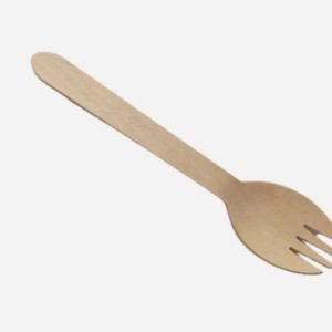 Wooden Spork 165mm - 2000Per Box