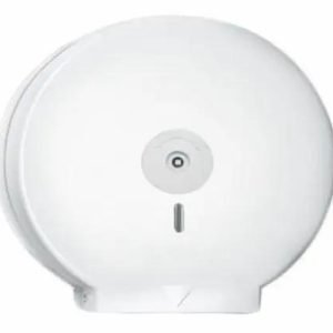 A&C Single Jumbo Toilet Roll Dispenser ABS Plastic