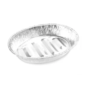 6080 Oval Aluminum Foil Tray 100 Pcs Per Box