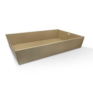 Brown Catering Tray Medium 80mm Per Box