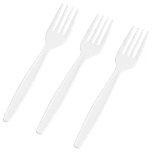 Reusable Dinner Fork Plastic - 1000pcs Per Box