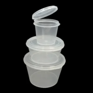 2oz Sauce Container Base - 2500 per box