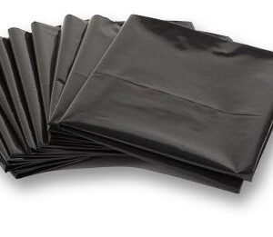 72L Bin Liner Black Heavy Duty Economy -500Pcs