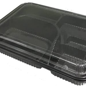 Binto 5 compartment with Lid -50Psc