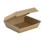 Dinner Box Kraft Corrugated 150 pcs Per Box